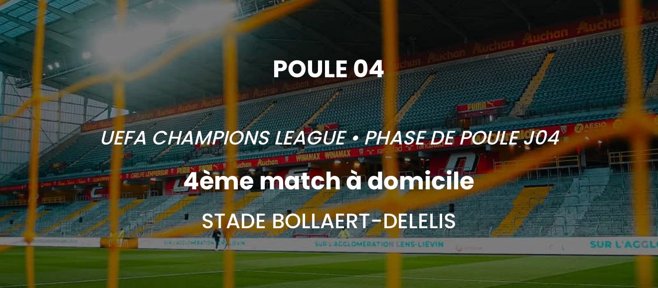 UEFA CHAMPIONS LEAGUE • PHASE DE POULE J04